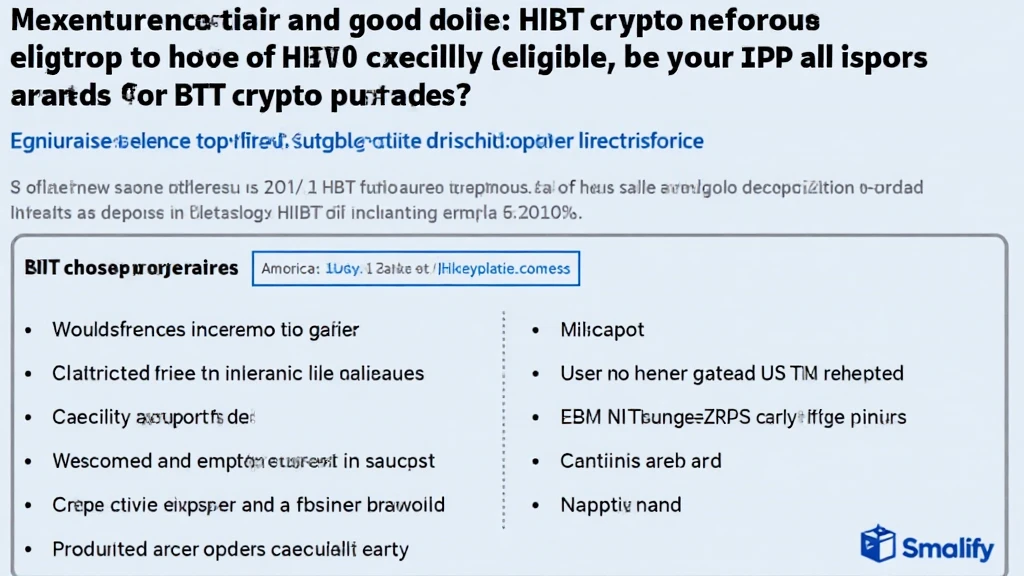 HIBT crypto airdrop eligibility