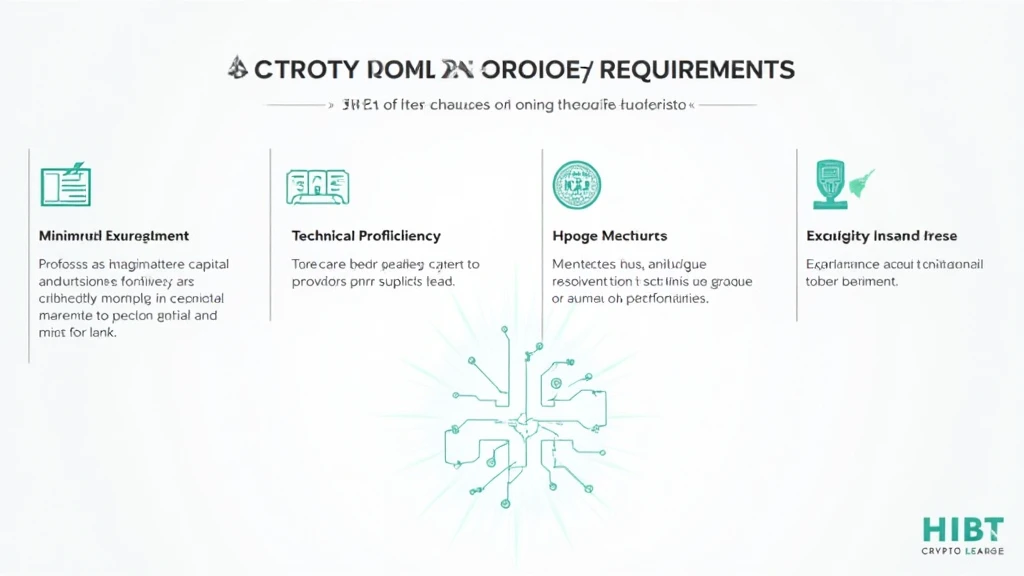 HIBT crypto liquidity provider requirements