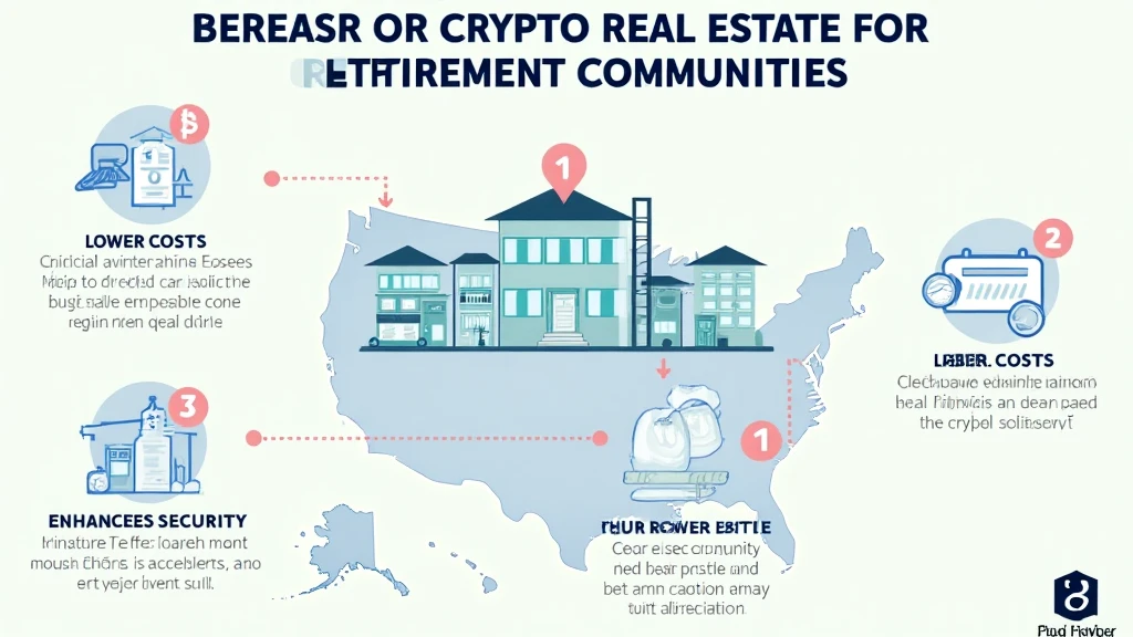 Crypto real estate for retirement communities