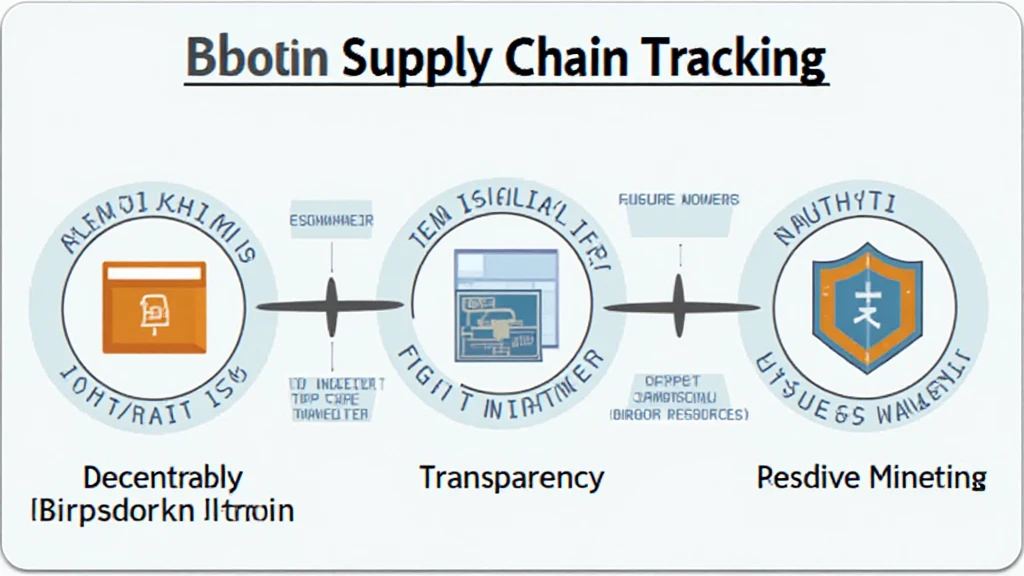 Bitcoin supply chain tracking