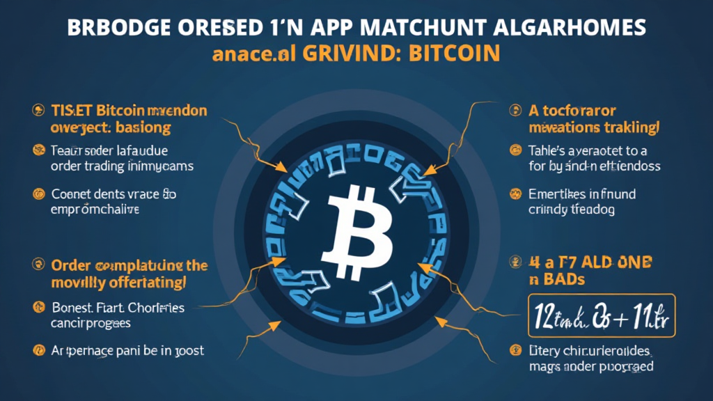 Bitcoin order matching algorithms