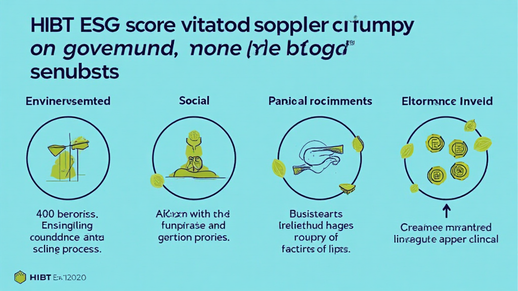 HIBT ESG scoring systems