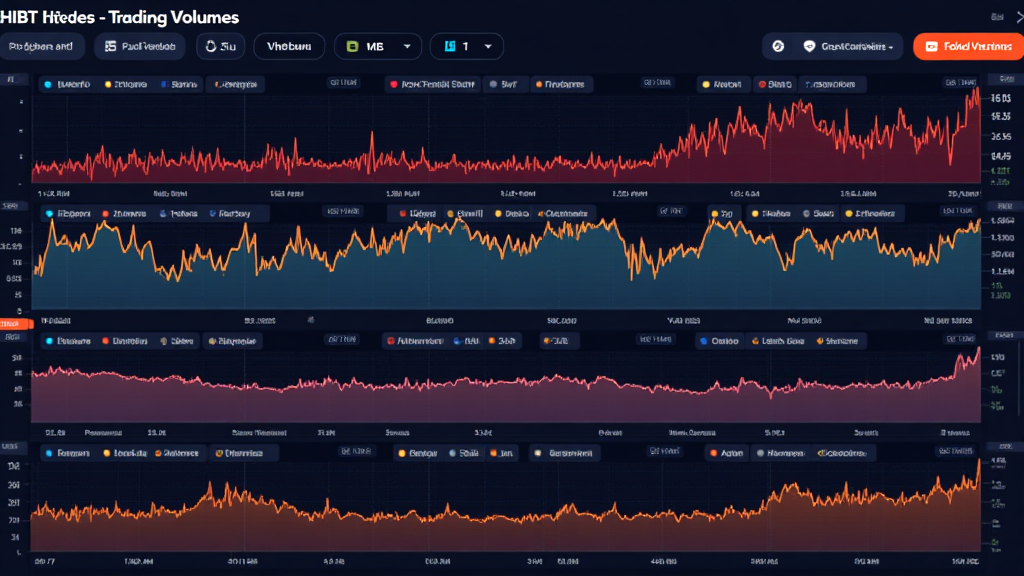 HIBT trading volume heatmaps