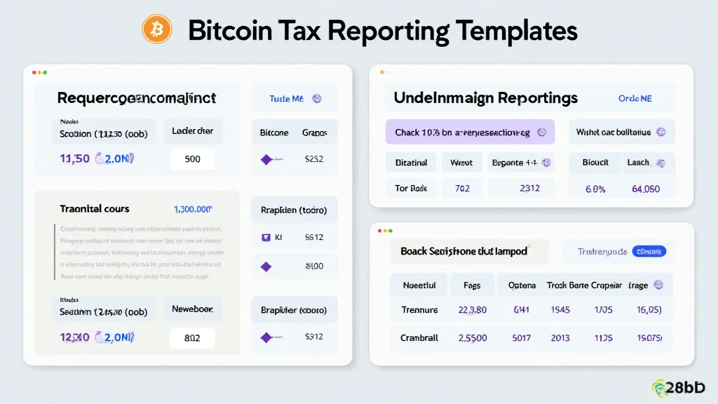 Bitcoin tax reporting templates