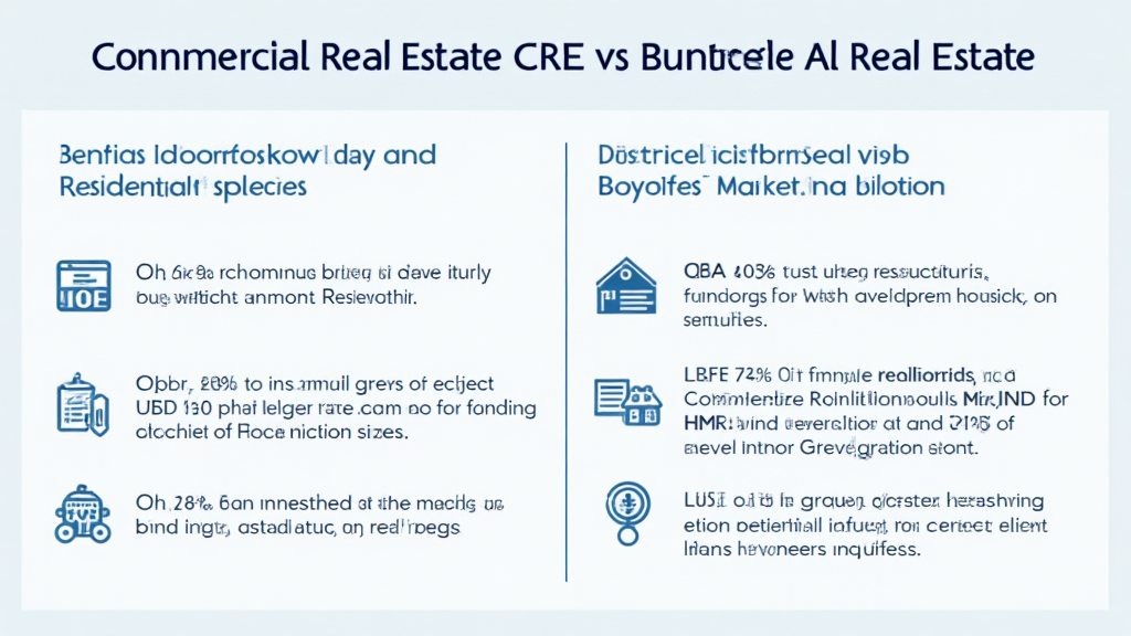 CRE vs residential real estate