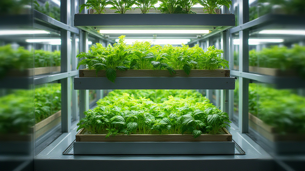 Vertical farming ROI for agricultural land